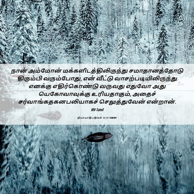 Picture 06 - நியாயாதிபதிகள் 11:31 TAMIRV - நான் அம்மோன் - Bible Verse Picture