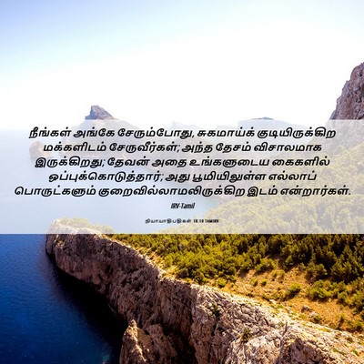 Picture 06 - நியாயாதிபதிகள் 18:10 TAMIRV - நீங்கள் அங்கே - Bible Verse Picture