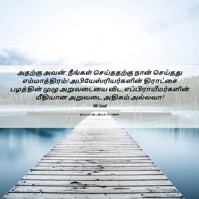 Picture 06 - நியாயாதிபதிகள் 8:2 TAMIRV - அதற்கு அவன்: - Bible Verse Picture