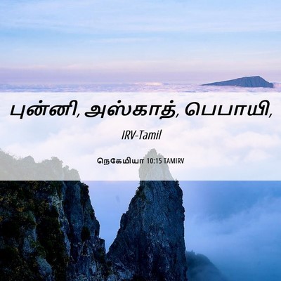 Picture 06 - நெகேமியா 10:15 TAMIRV - புன்னி, அஸ்காத், - Bible Verse Picture