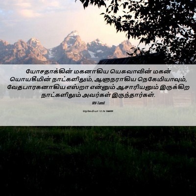 Picture 06 - நெகேமியா 12:26 TAMIRV - யோசதாக்கின் - Bible Verse Picture