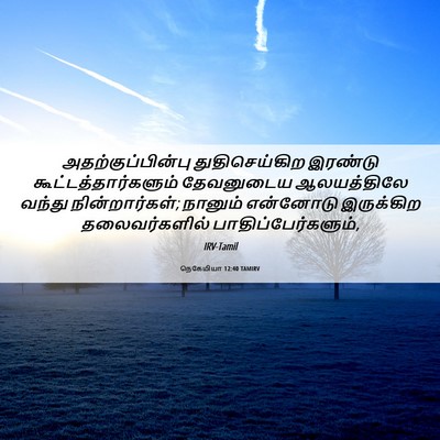 Picture 06 - நெகேமியா 12:40 TAMIRV - அதற்குப்பின்பு - Bible Verse Picture