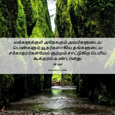 Picture 06 - நெகேமியா 5:1 TAMIRV - மக்களுக்குள் - Bible Verse Picture