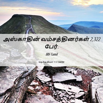 Picture 06 - நெகேமியா 7:17 TAMIRV - அஸ்காதின் - Bible Verse Picture