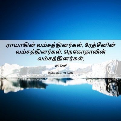 Picture 06 - நெகேமியா 7:50 TAMIRV - ராயாகின் - Bible Verse Picture