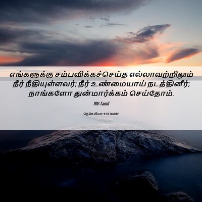 Picture 06 - நெகேமியா 9:33 TAMIRV - எங்களுக்கு - Bible Verse Picture