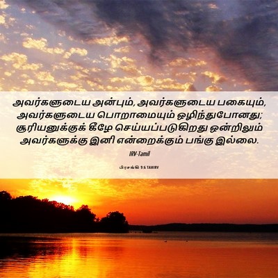 Picture 06 - பிரசங்கி 9:6 TAMIRV - அவர்களுடைய - Bible Verse Picture
