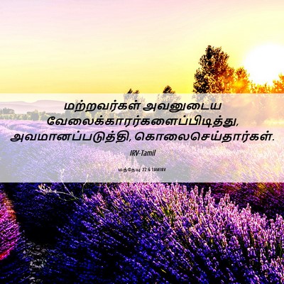Picture 06 - மத்தேயு 22:6 TAMIRV - மற்றவர்கள் - Bible Verse Picture