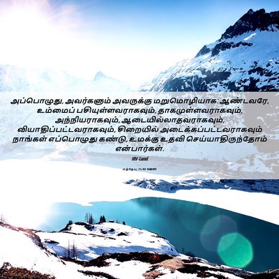 Picture 06 - மத்தேயு 25:44 TAMIRV - அப்பொழுது, - Bible Verse Picture