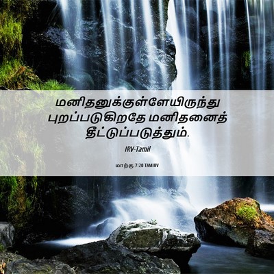 Picture 06 - மாற்கு 7:20 TAMIRV -  - Bible Verse Picture