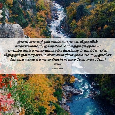 Picture 06 - மீகா 1:5 TAMIRV - இவை அனைத்தும் - Bible Verse Picture