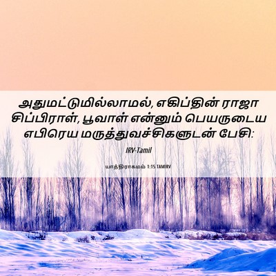 Picture 06 - யாத்திராகமம் 1:15 TAMIRV -  - Bible Verse Picture