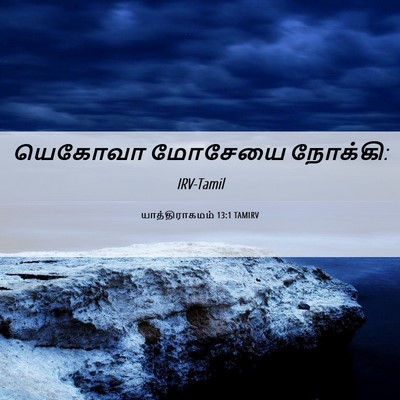 Picture 06 - யாத்திராகமம் 13:1 TAMIRV - யெகோவா மோசேயை - Bible Verse Picture