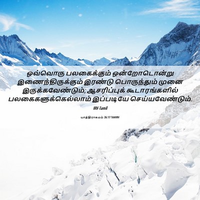 Picture 06 - யாத்திராகமம் 26:17 TAMIRV - ஒவ்வொரு - Bible Verse Picture