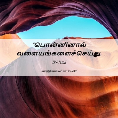 Picture 06 - யாத்திராகமம் 28:13 TAMIRV - “பொன்னினால் - Bible Verse Picture