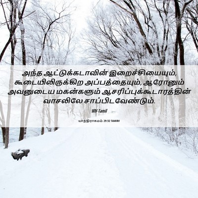 Picture 06 - யாத்திராகமம் 29:32 TAMIRV - அந்த - Bible Verse Picture
