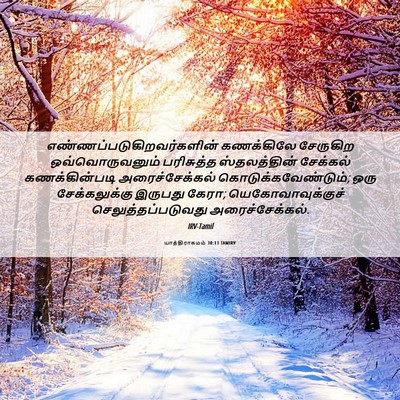 Picture 06 - யாத்திராகமம் 30:13 TAMIRV -  - Bible Verse Picture