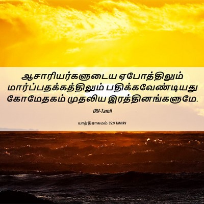 Picture 06 - யாத்திராகமம் 35:9 TAMIRV - ஆசாரியர்களுடைய - Bible Verse Picture