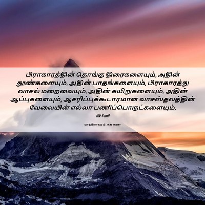 Picture 06 - யாத்திராகமம் 39:40 TAMIRV - பிராகாரத்தின் - Bible Verse Picture