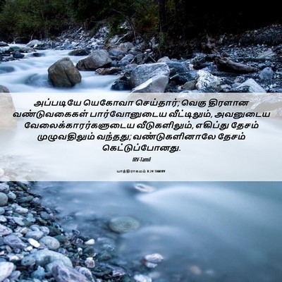 Picture 06 - யாத்திராகமம் 8:24 TAMIRV - அப்படியே யெகோவா - Bible Verse Picture