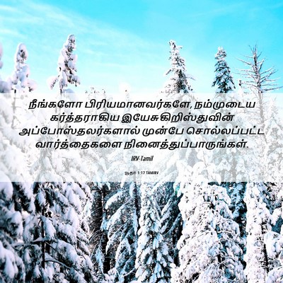 Picture 06 - யூதா 1:17 TAMIRV - நீங்களோ - Bible Verse Picture