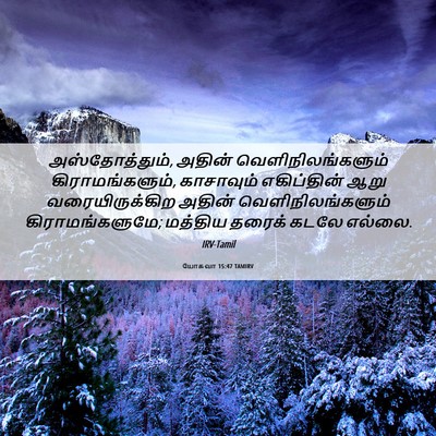 Picture 06 - யோசுவா 15:47 TAMIRV - அஸ்தோத்தும், - Bible Verse Picture