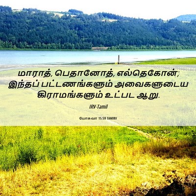Picture 06 - யோசுவா 15:59 TAMIRV - மாராத், பெதானோத், - Bible Verse Picture