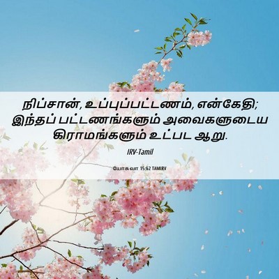 Picture 06 - யோசுவா 15:62 TAMIRV - நிப்சான், - Bible Verse Picture