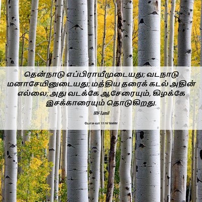 Picture 06 - யோசுவா 17:10 TAMIRV - தென்நாடு - Bible Verse Picture