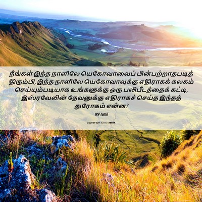 Picture 06 - யோசுவா 22:16 TAMIRV - நீங்கள் இந்த - Bible Verse Picture