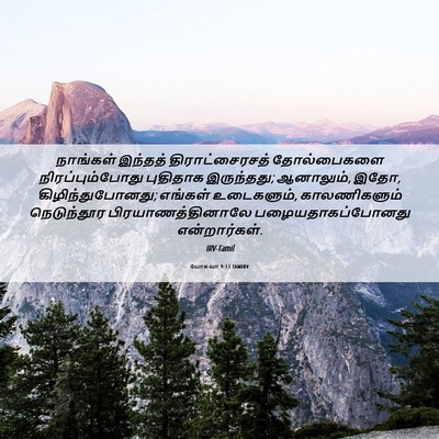Picture 06 - யோசுவா 9:13 TAMIRV - நாங்கள் இந்தத் - Bible Verse Picture
