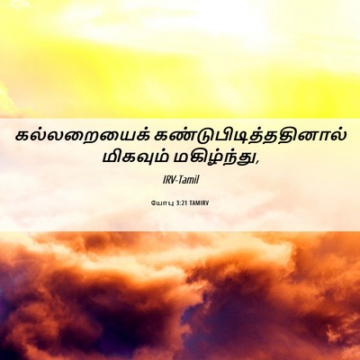 Picture 06 - யோபு 3:21 TAMIRV - கல்லறையைக் - Bible Verse Picture
