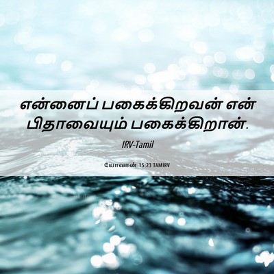 Picture 06 - யோவான் 15:23 TAMIRV - என்னைப் - Bible Verse Picture