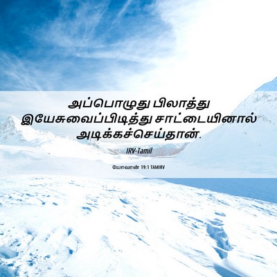 Picture 06 - யோவான் 19:1 TAMIRV - அப்பொழுது - Bible Verse Picture