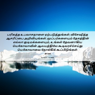 Picture 06 - யோவேல் 1:14 TAMIRV - பரிசுத்த - Bible Verse Picture