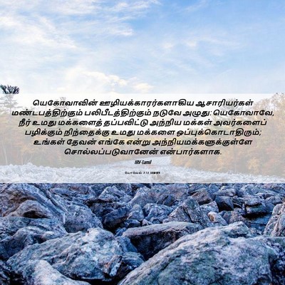 Picture 06 - யோவேல் 2:17 TAMIRV - யெகோவாவின் - Bible Verse Picture