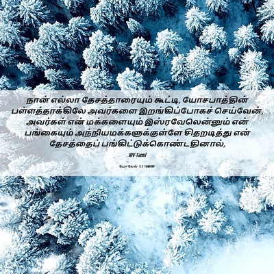 Picture 06 - யோவேல் 3:2 TAMIRV - நான் எல்லா - Bible Verse Picture