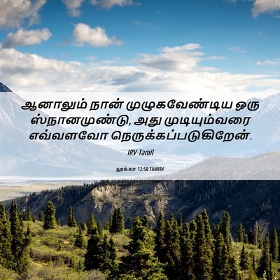 Picture 06 - லூக்கா 12:50 TAMIRV - ஆனாலும் நான் - Bible Verse Picture