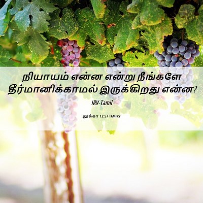 Picture 06 - லூக்கா 12:57 TAMIRV - நியாயம் என்ன - Bible Verse Picture