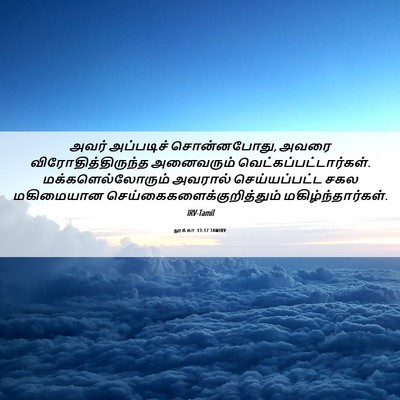 Picture 06 - லூக்கா 13:17 TAMIRV - அவர் அப்படிச் - Bible Verse Picture