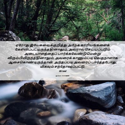 Picture 06 - லூக்கா 23:8 TAMIRV - ஏரோது - Bible Verse Picture