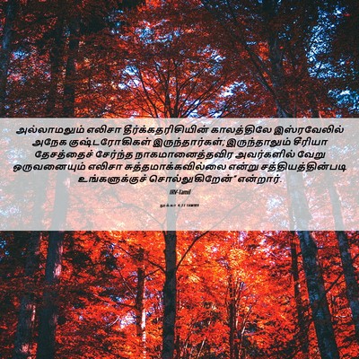 Picture 06 - லூக்கா 4:27 TAMIRV - அல்லாமலும் எலிசா - Bible Verse Picture