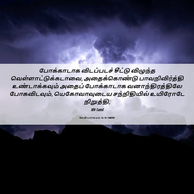 Picture 06 - லேவியராகமம் 16:10 TAMIRV - போக்காடாக - Bible Verse Picture