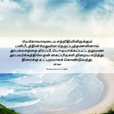 Picture 06 - லேவியராகமம் 16:12 TAMIRV - யெகோவாவுடைய - Bible Verse Picture