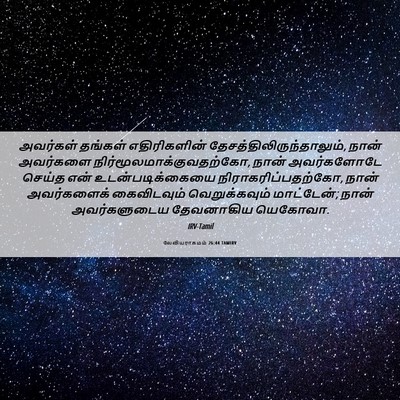 Picture 06 - லேவியராகமம் 26:44 TAMIRV - அவர்கள் தங்கள் - Bible Verse Picture