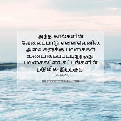 Picture 07 - 1 இராஜாக்கள் 7:28 TAMIRV - அந்த கால்களின் - Bible Verse Picture