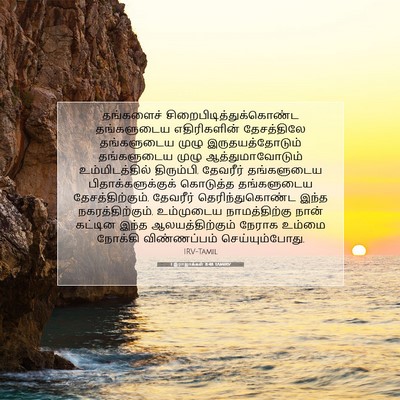 Picture 07 - 1 இராஜாக்கள் 8:48 TAMIRV - தங்களைச் - Bible Verse Picture