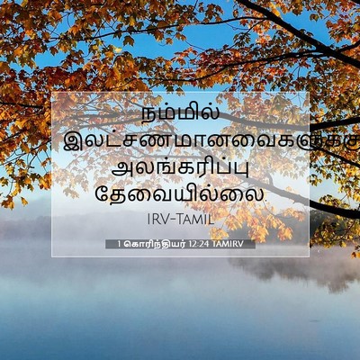 Picture 07 - 1 கொரிந்தியர் 12:24 TAMIRV - நம்மில் - Bible Verse Picture