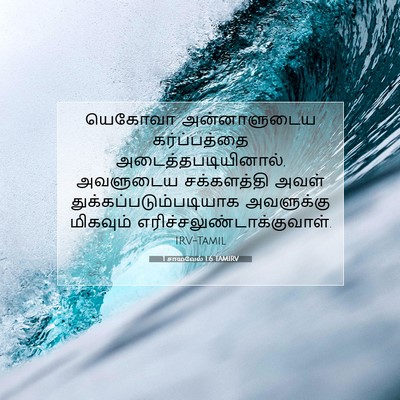 Picture 07 - 1 சாமுவேல் 1:6 TAMIRV - யெகோவா அன்னாளுடைய - Bible Verse Picture