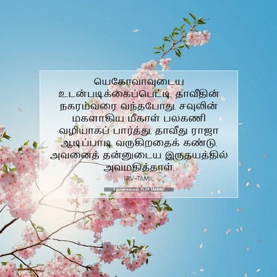 Picture 07 - 1 நாளாகமம் 15:29 TAMIRV - யெகோவாவுடைய - Bible Verse Picture